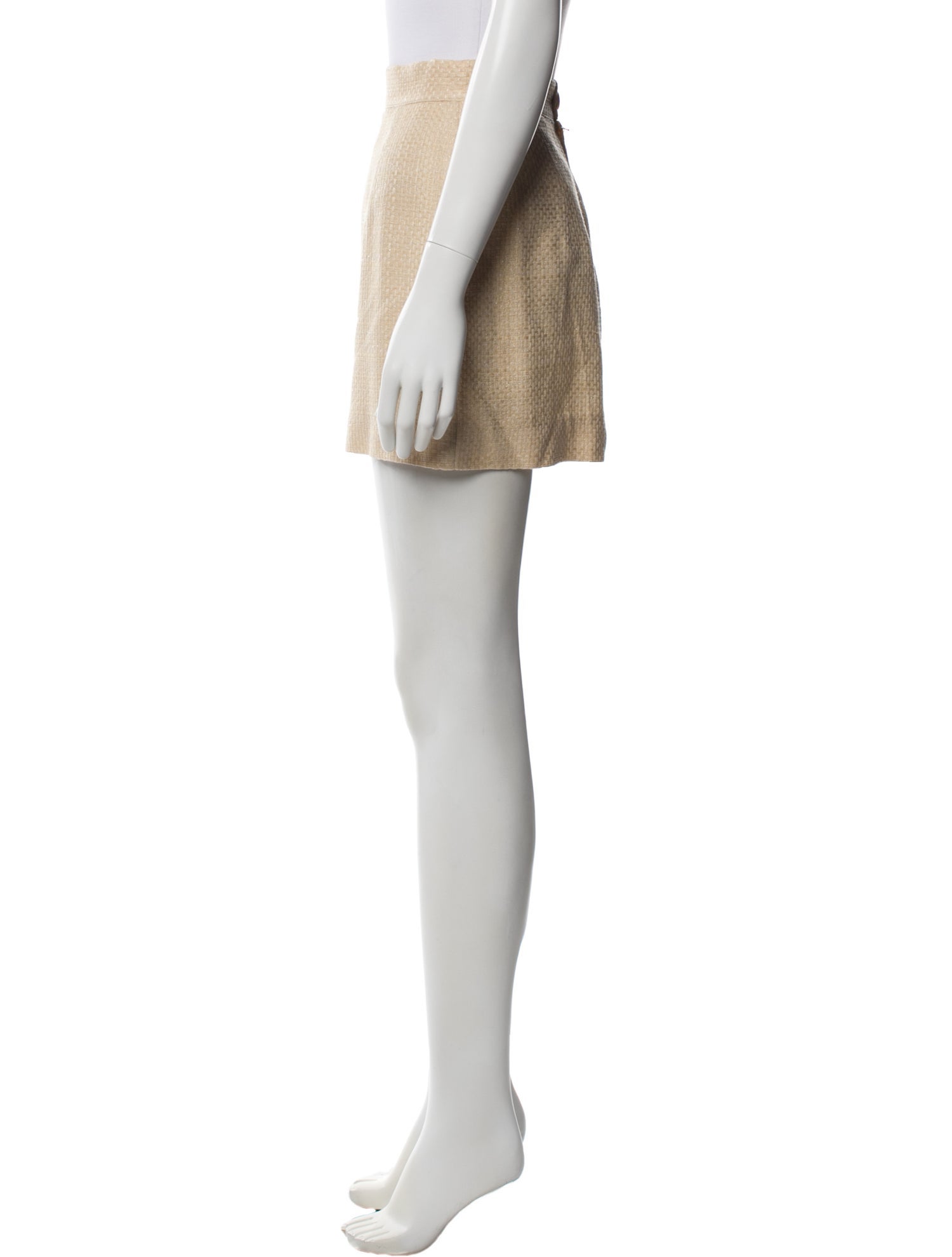 Gianfranco Ferre Silk Mini Skirt