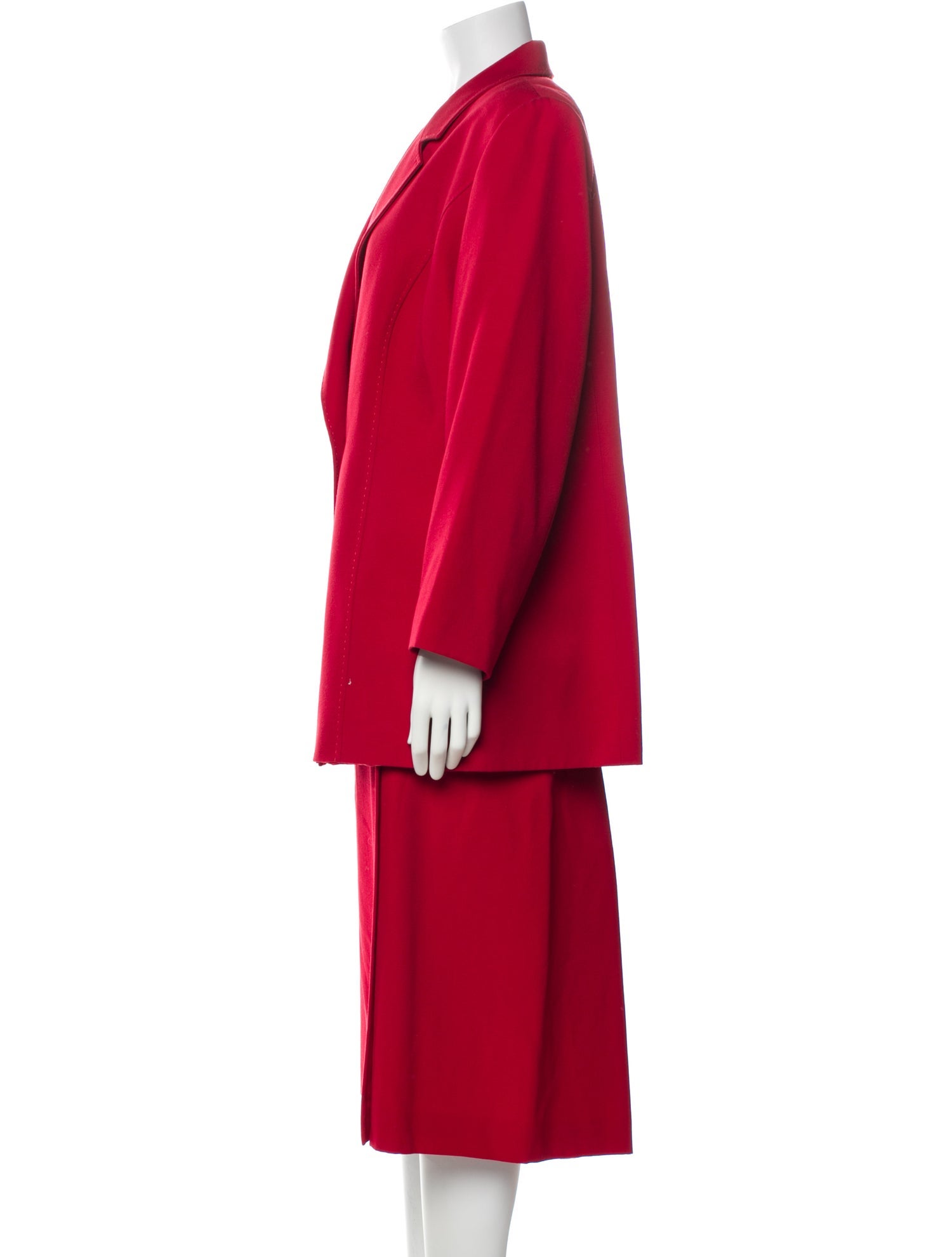 Gianfranco Ferre Virgin Wool Skirt Suit