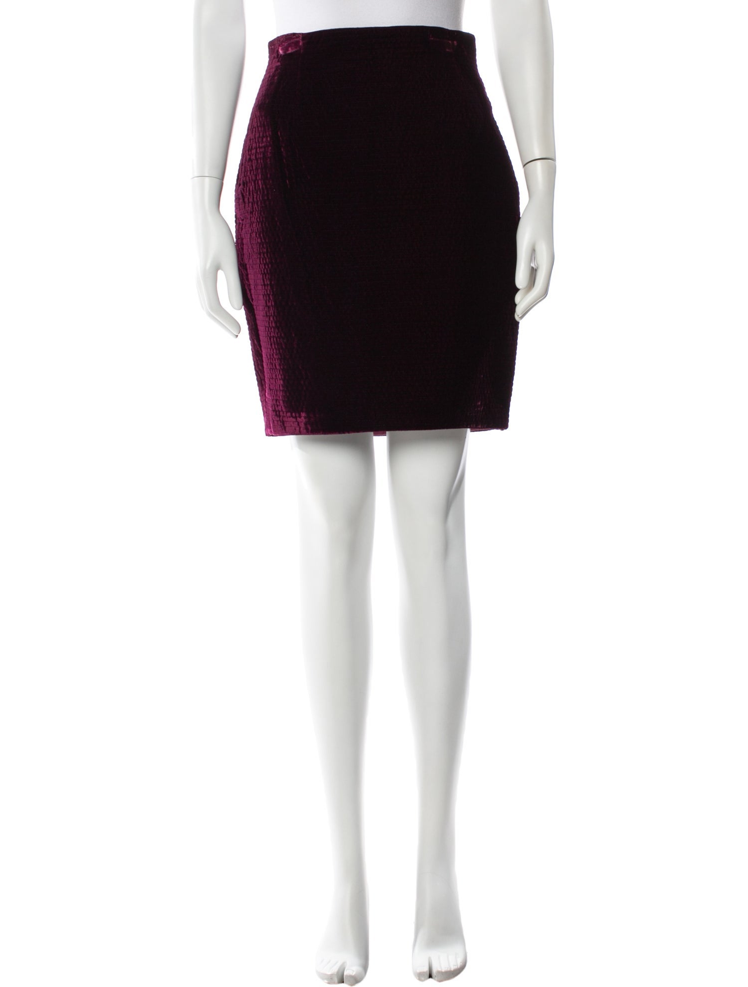 Gianfranco Ferre Wool Knee-Length Skirt