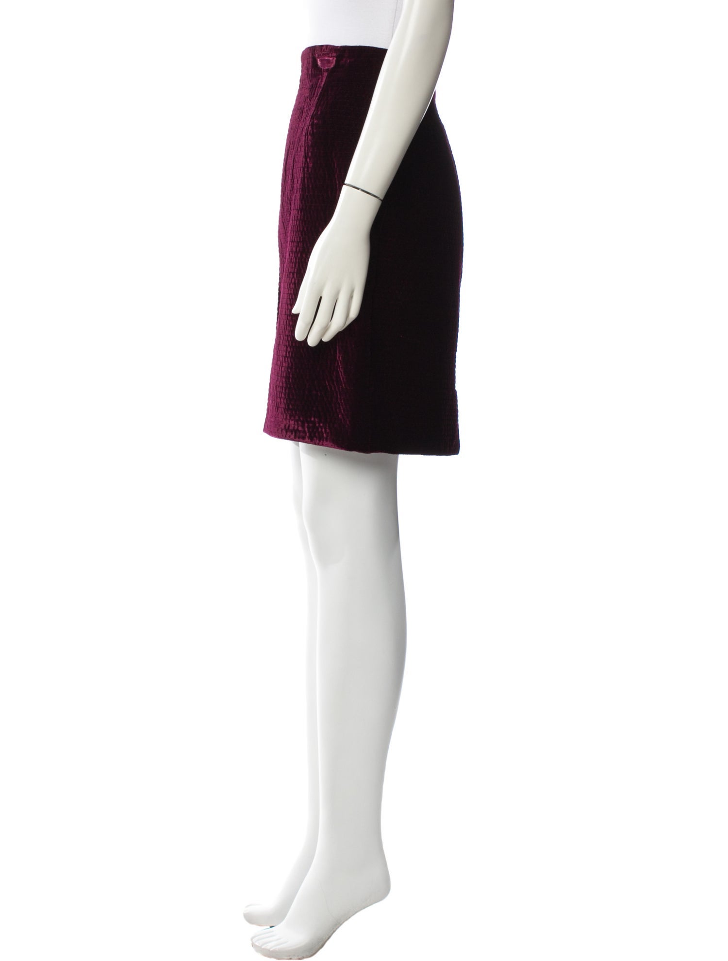 Gianfranco Ferre Wool Knee-Length Skirt