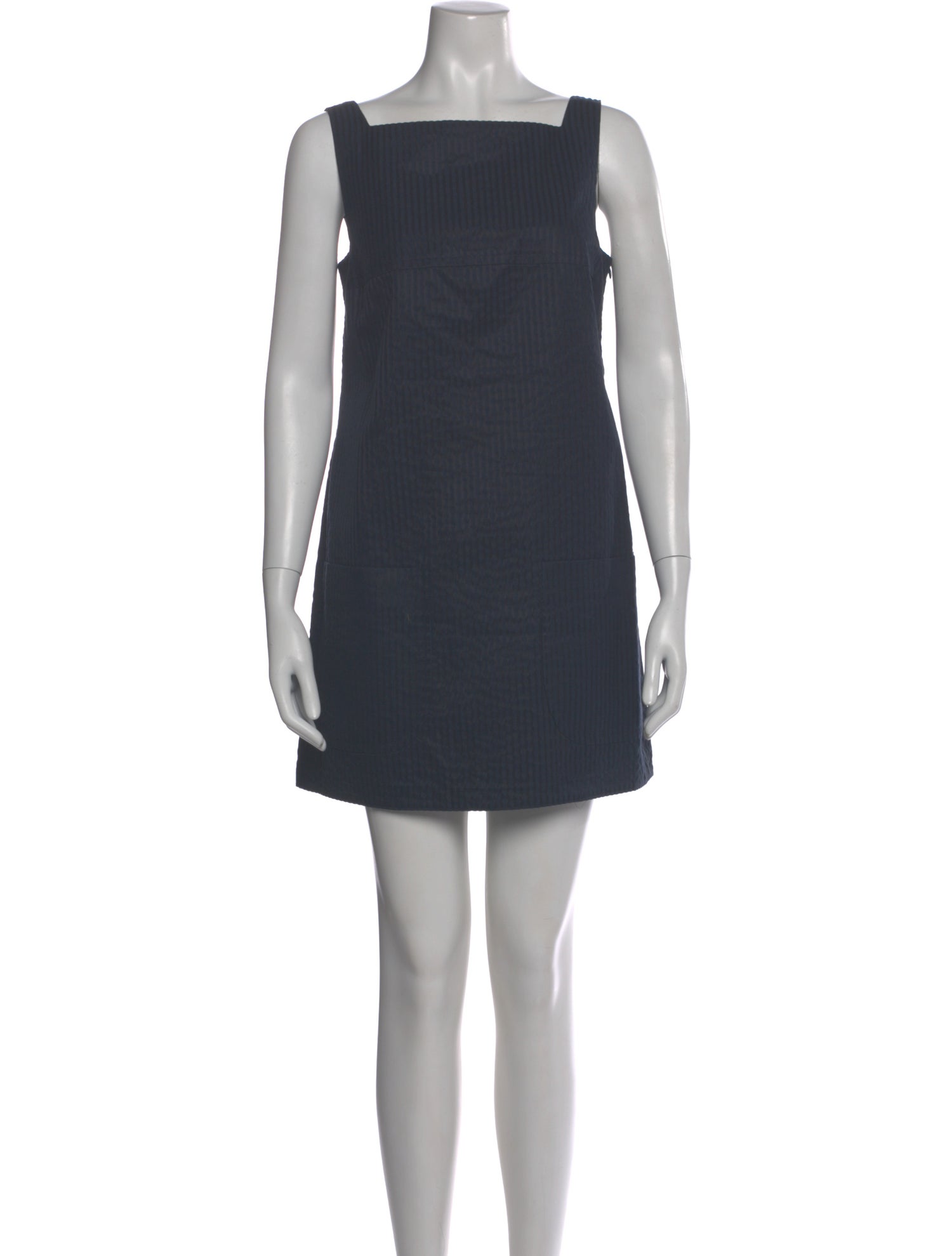 Gianfranco Ferre Square Neckline Mini Dress