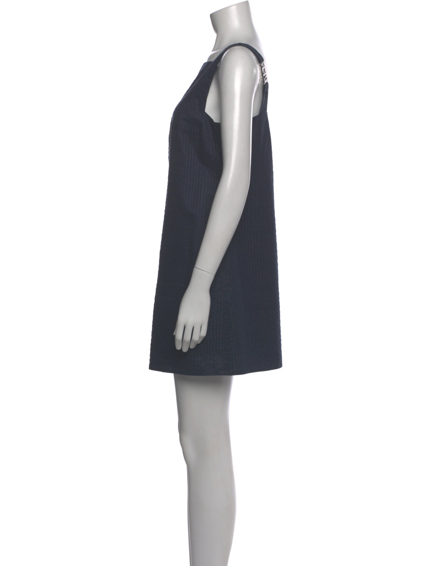 Gianfranco Ferre Square Neckline Mini Dress