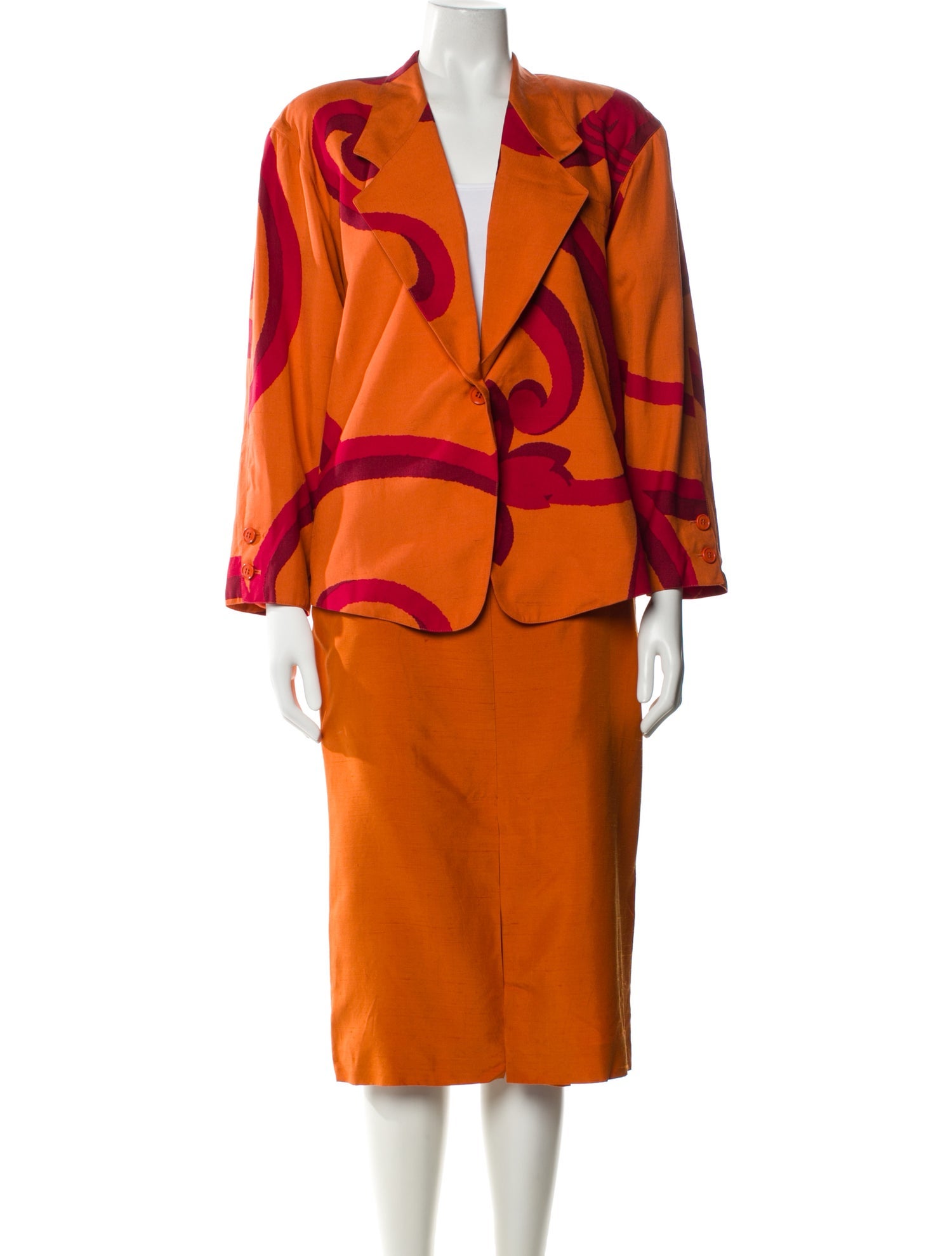 Gianfranco Ferre Vintage 1980's Skirt Set