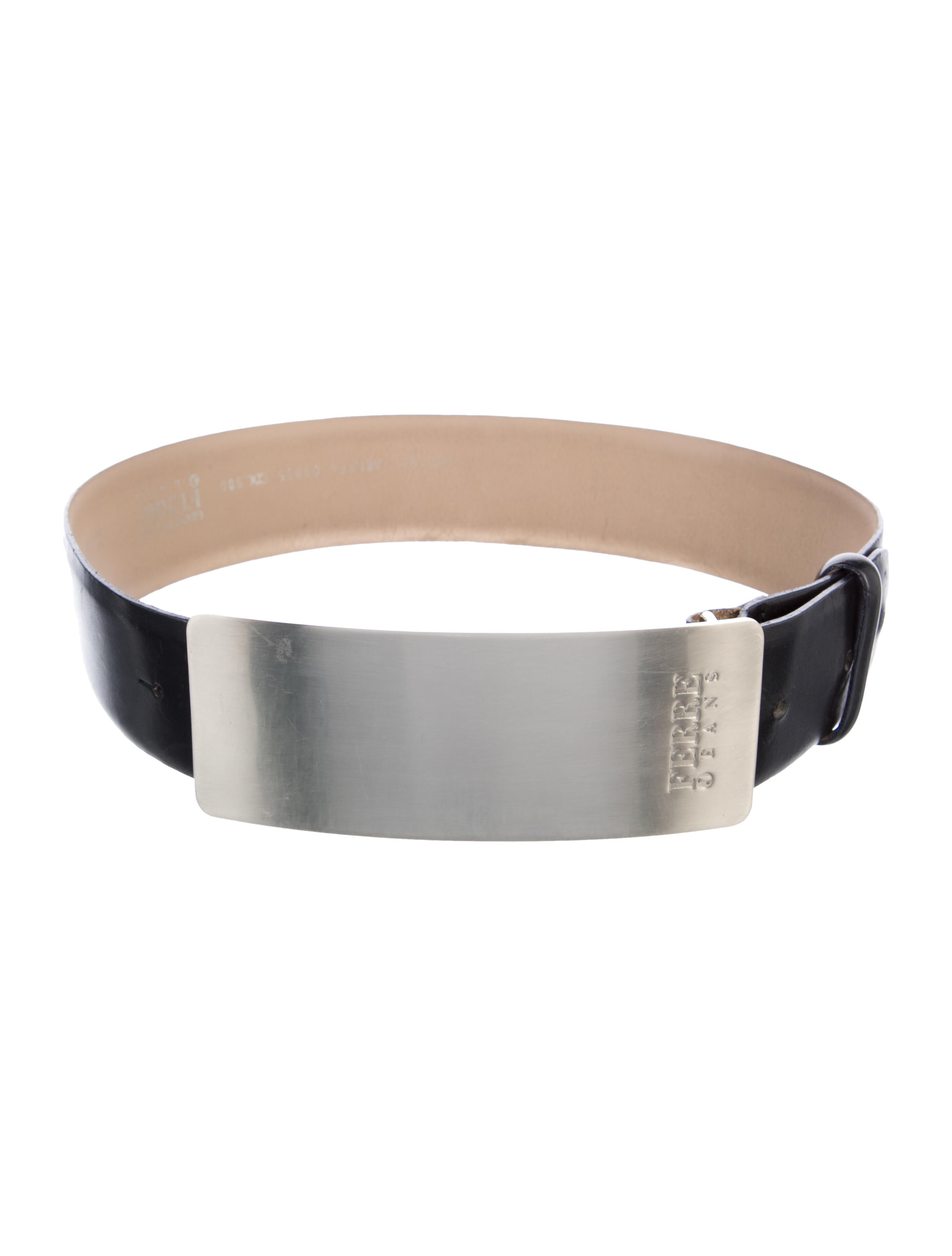 Gianfranco Ferre Leather Waist Belt