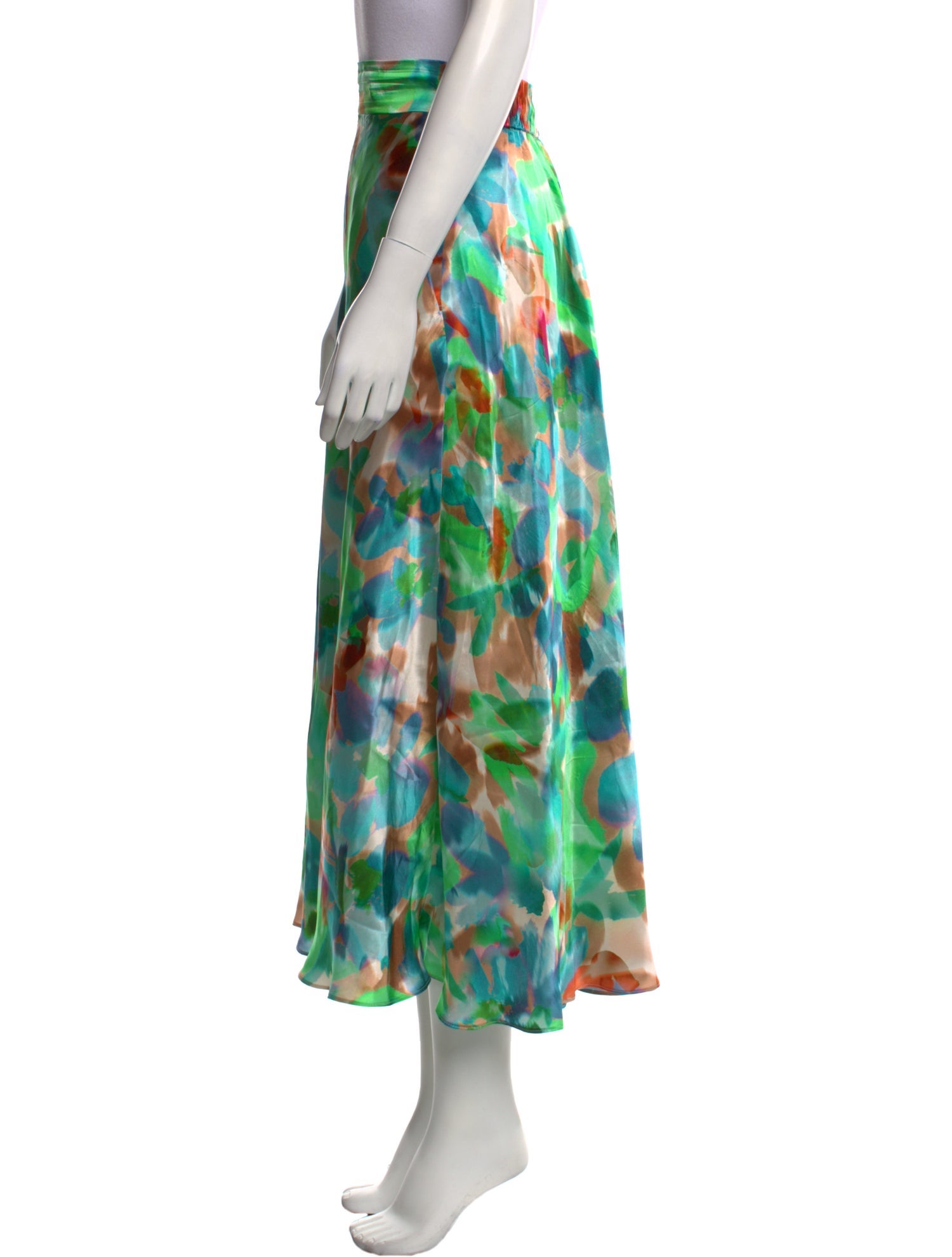 Ginger & Smart Silk Midi Length Skirt