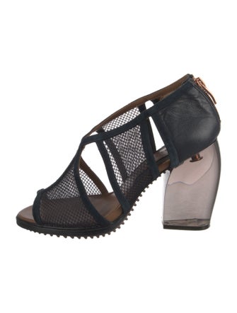 Ginger & Smart Mesh Colorblock Pattern Pumps