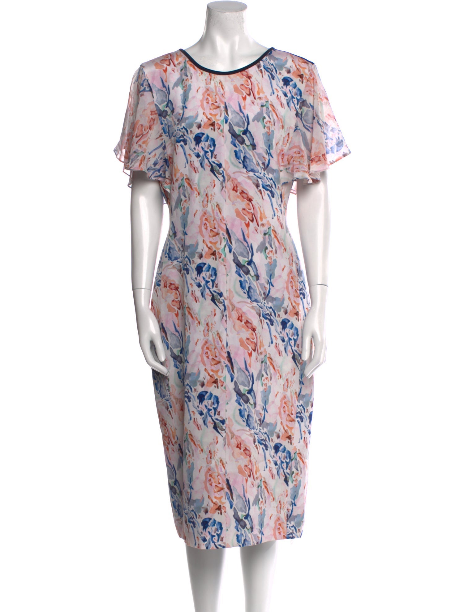Ginger & Smart Floral Print Midi Length Dress