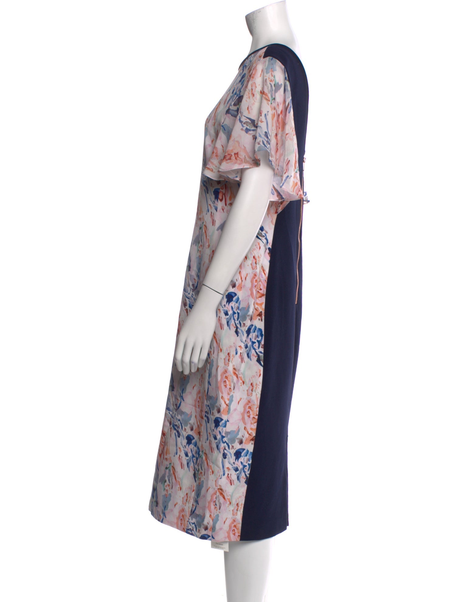 Ginger & Smart Floral Print Midi Length Dress