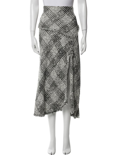 Ginger & Smart Plaid Print Midi Length Skirt