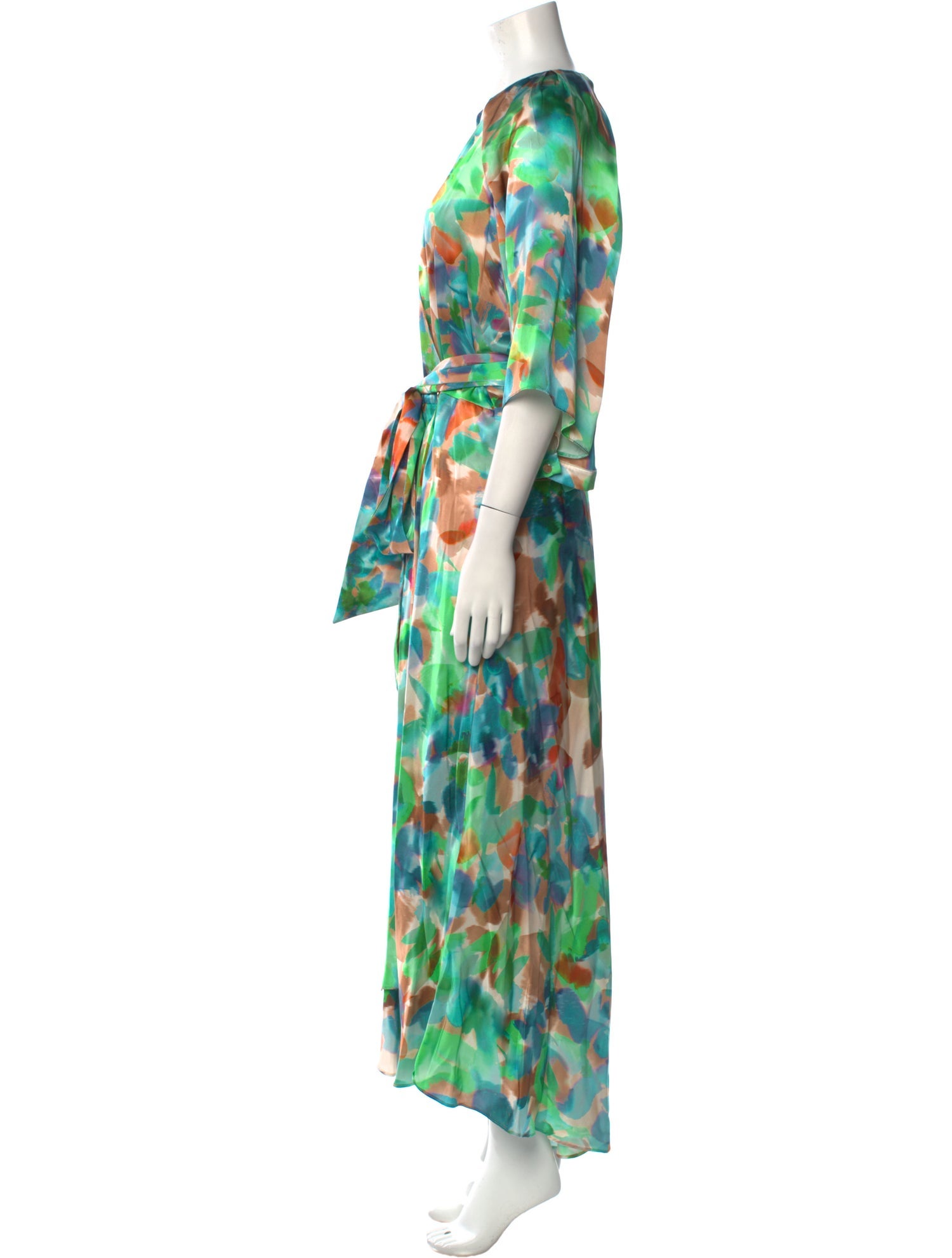 Ginger & Smart Silk Long Dress