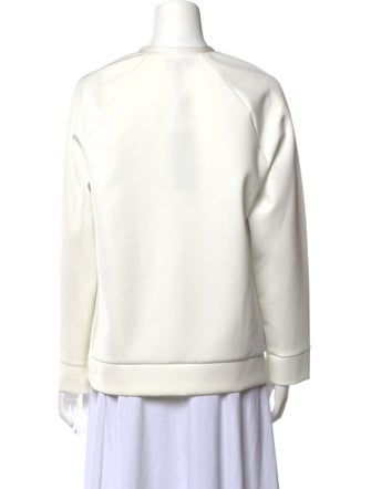 Giorgio Armani Printed Bateau Neckline Sweatshirt