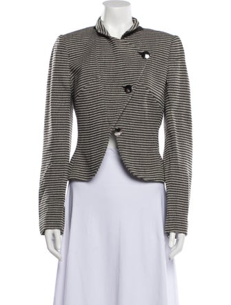 Giorgio Armani Houndstooth Print Evening Jacket