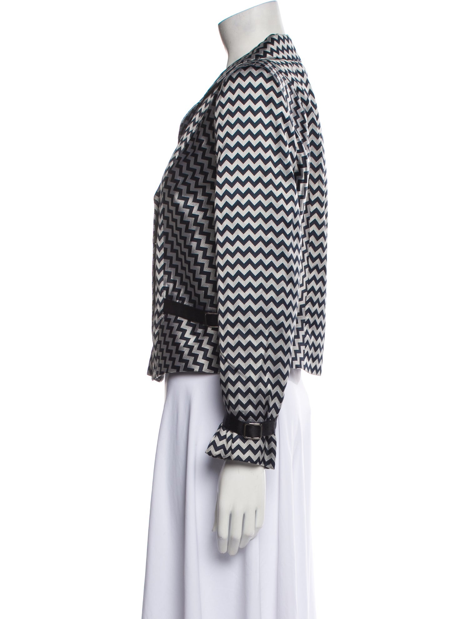 Giorgio Armani Silk Printed Blazer