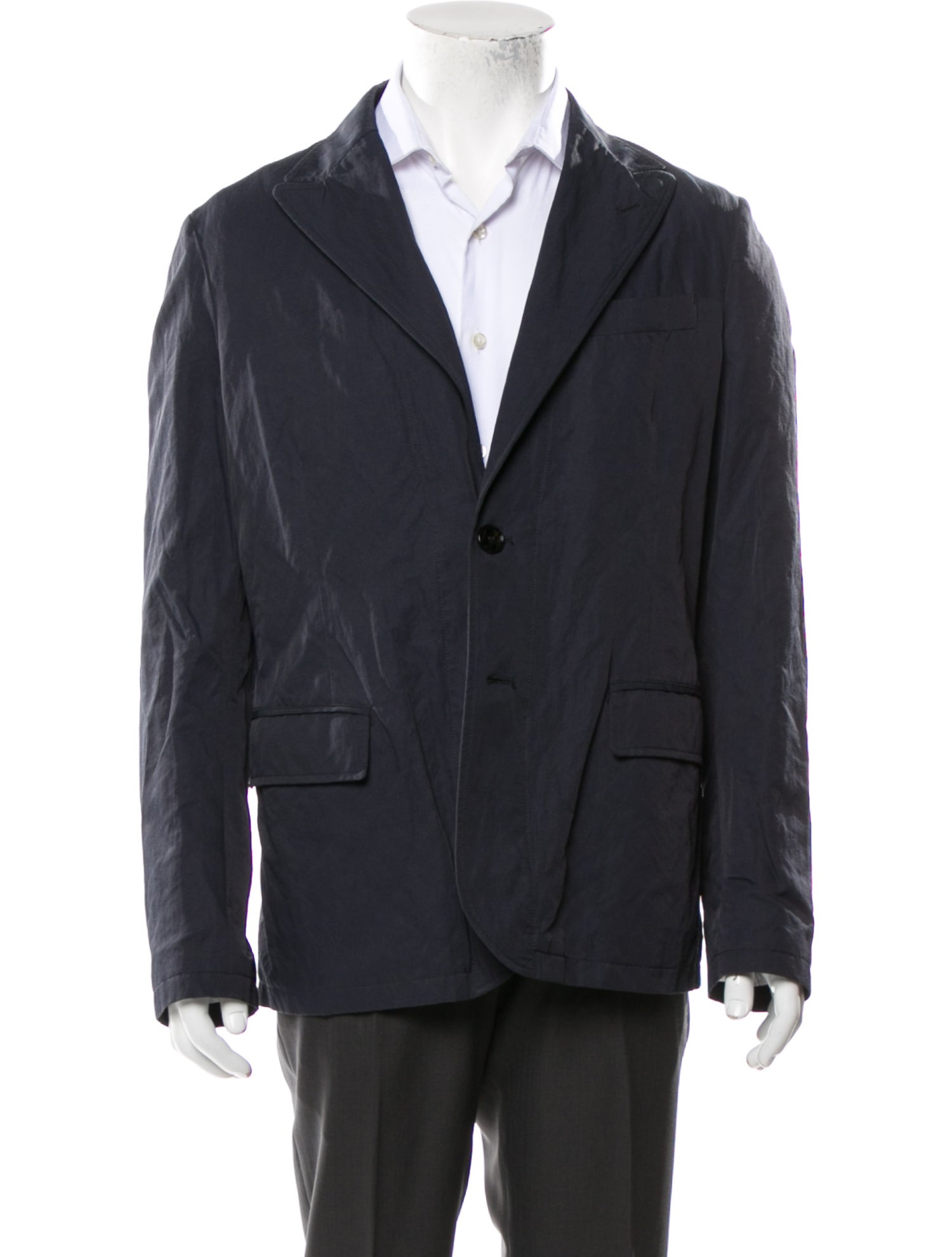 Giorgio Armani Blazer - Blue Suiting, Clothing - GIO135897 | The RealReal