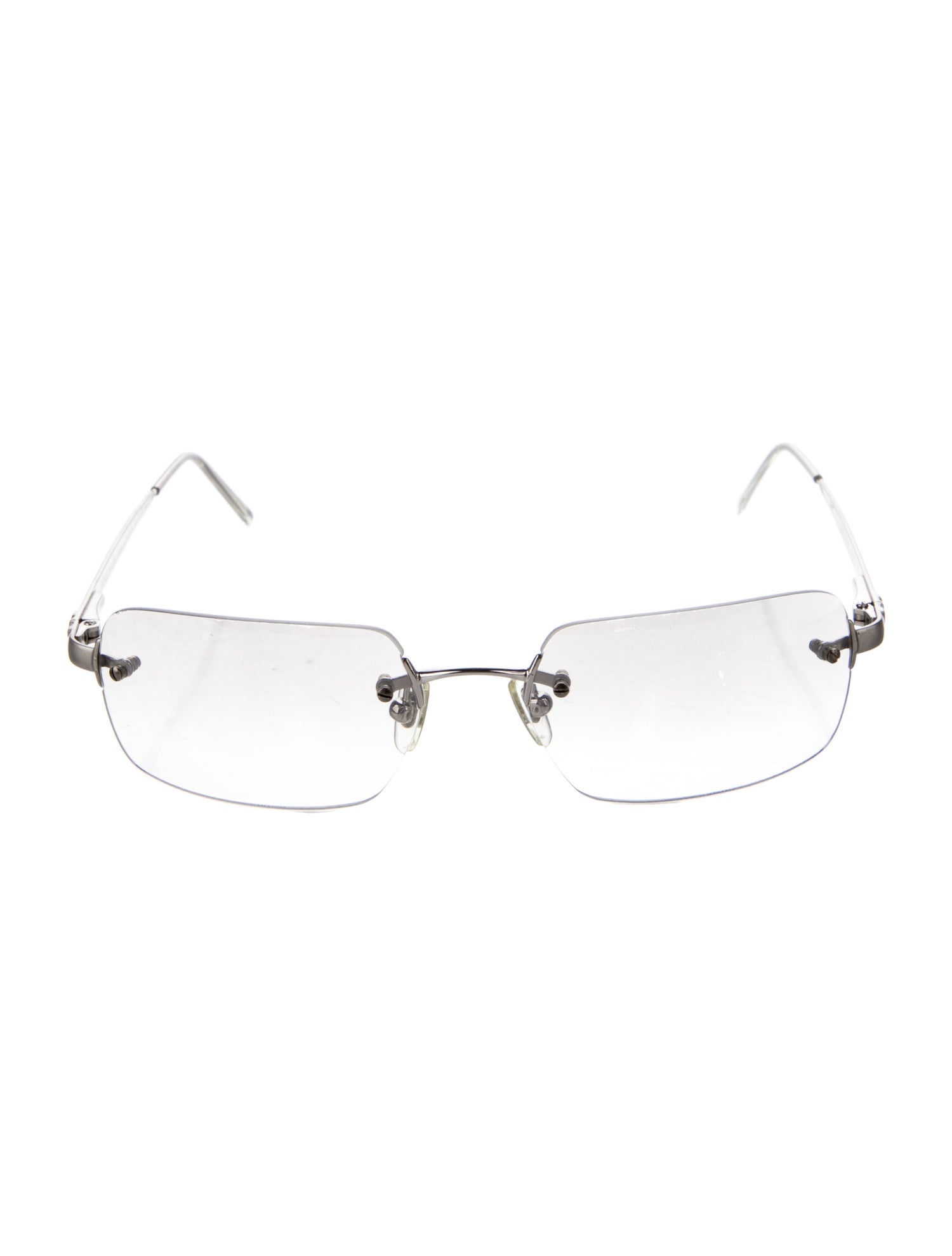 小物 2000s Giorgio Armani square sunglasses Giorgio Armani Square Sunglasses Green Lens 671 930 Eyewear