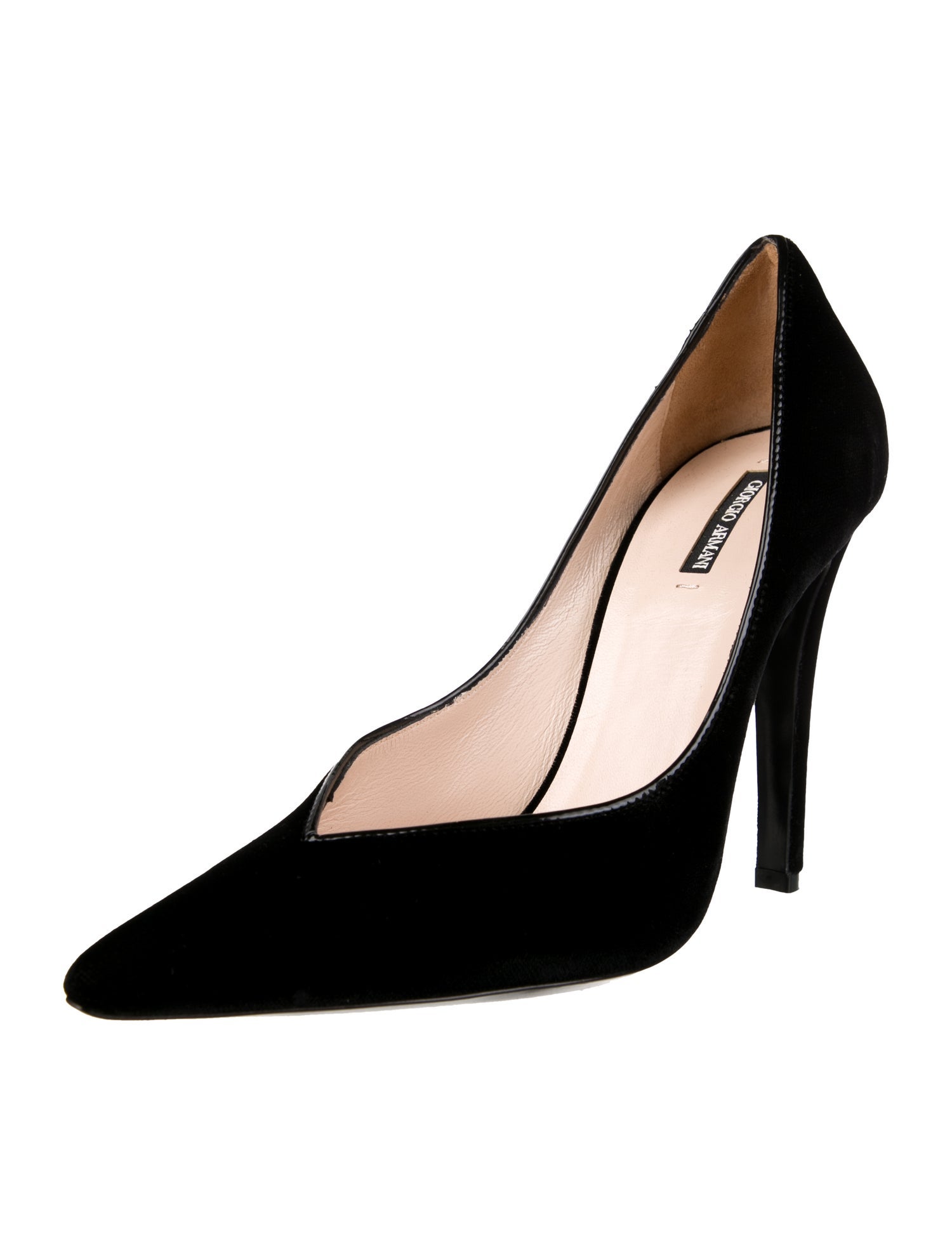 Giorgio Armani Velvet Pumps