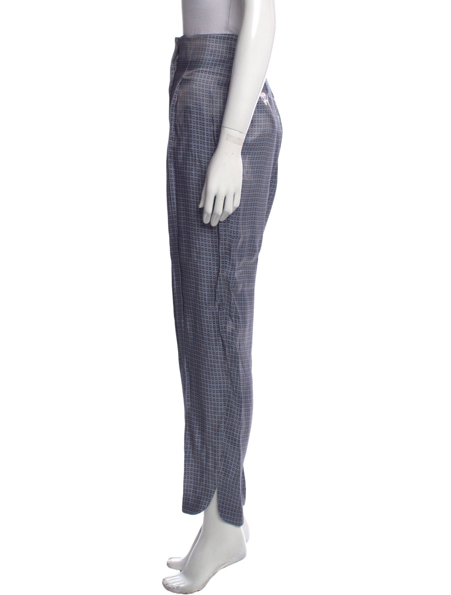 Giorgio Armani Printed Straight Leg Pants w/ Tags