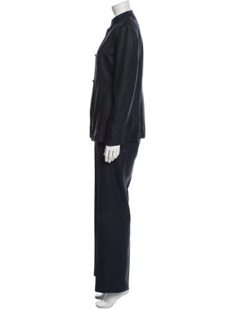 Giorgio Armani Grosgrain Trim Pantsuit