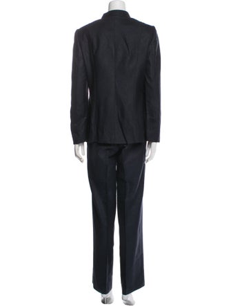 Giorgio Armani Grosgrain Trim Pantsuit