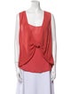Giorgio Armani Scoop Neck Sleeveless Top