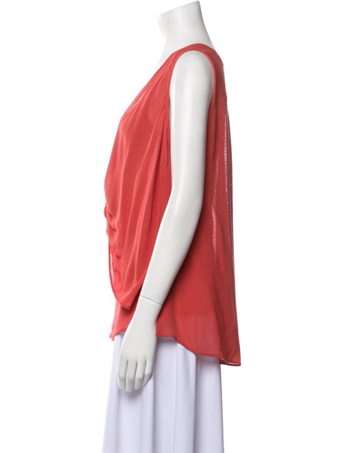 Giorgio Armani Scoop Neck Sleeveless Top