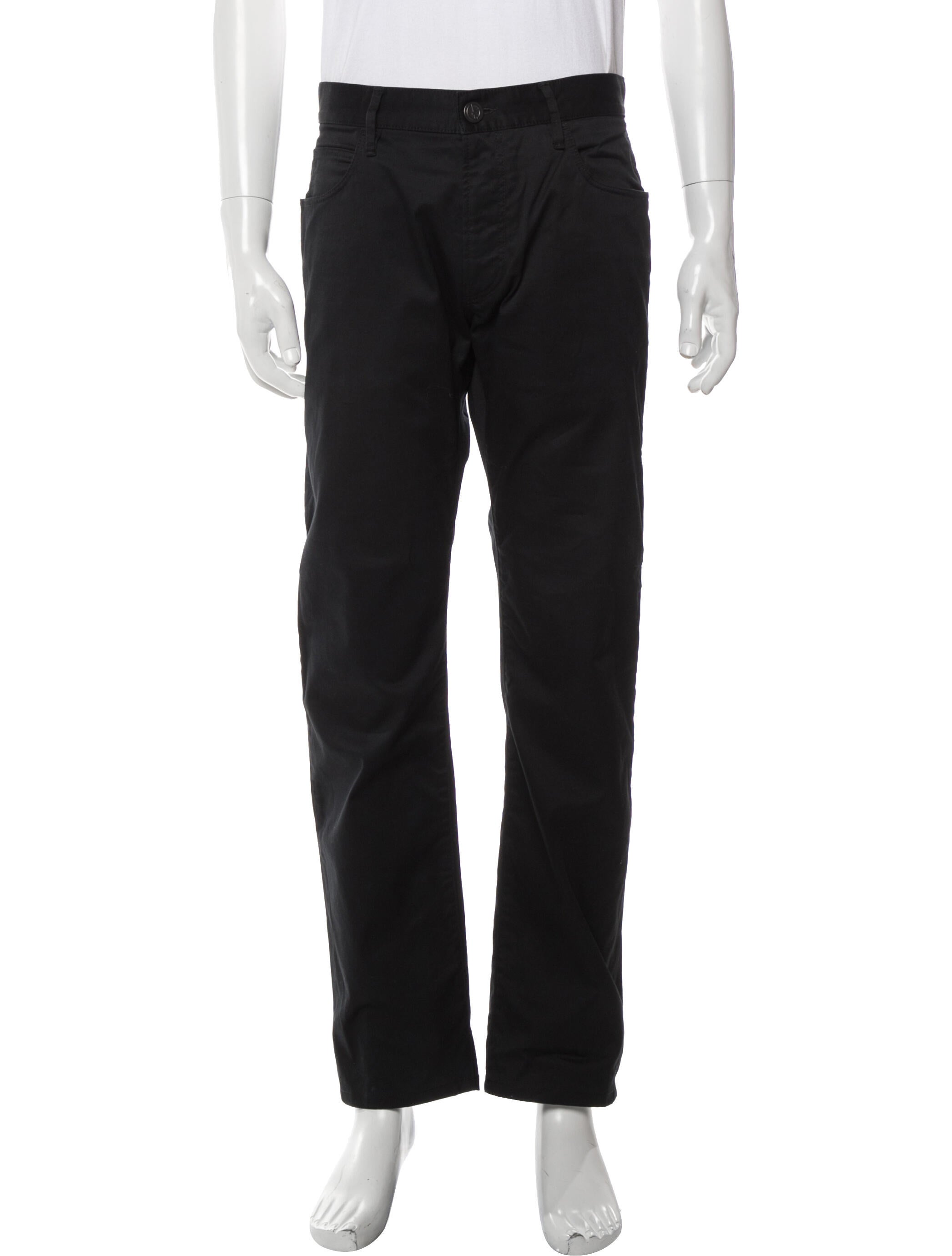 Giorgio Armani Chinos - Blue, 10.25" Rise Pants, Clothing - GIO148300 ...