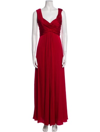 Giorgio Armani Silk Long Dress