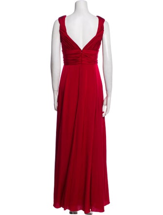 Giorgio Armani Silk Long Dress