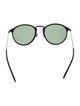 Giorgio Armani Round Mirrored Sunglasses