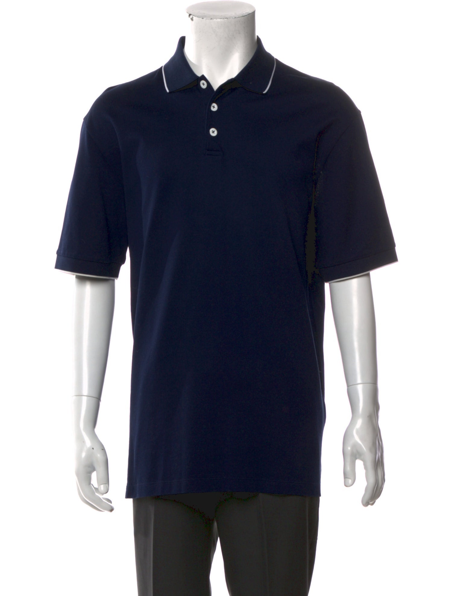Giorgio Armani Collar Short Sleeve Polo Shirt
