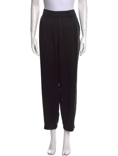 Giorgio Armani Silk Straight Leg Pants