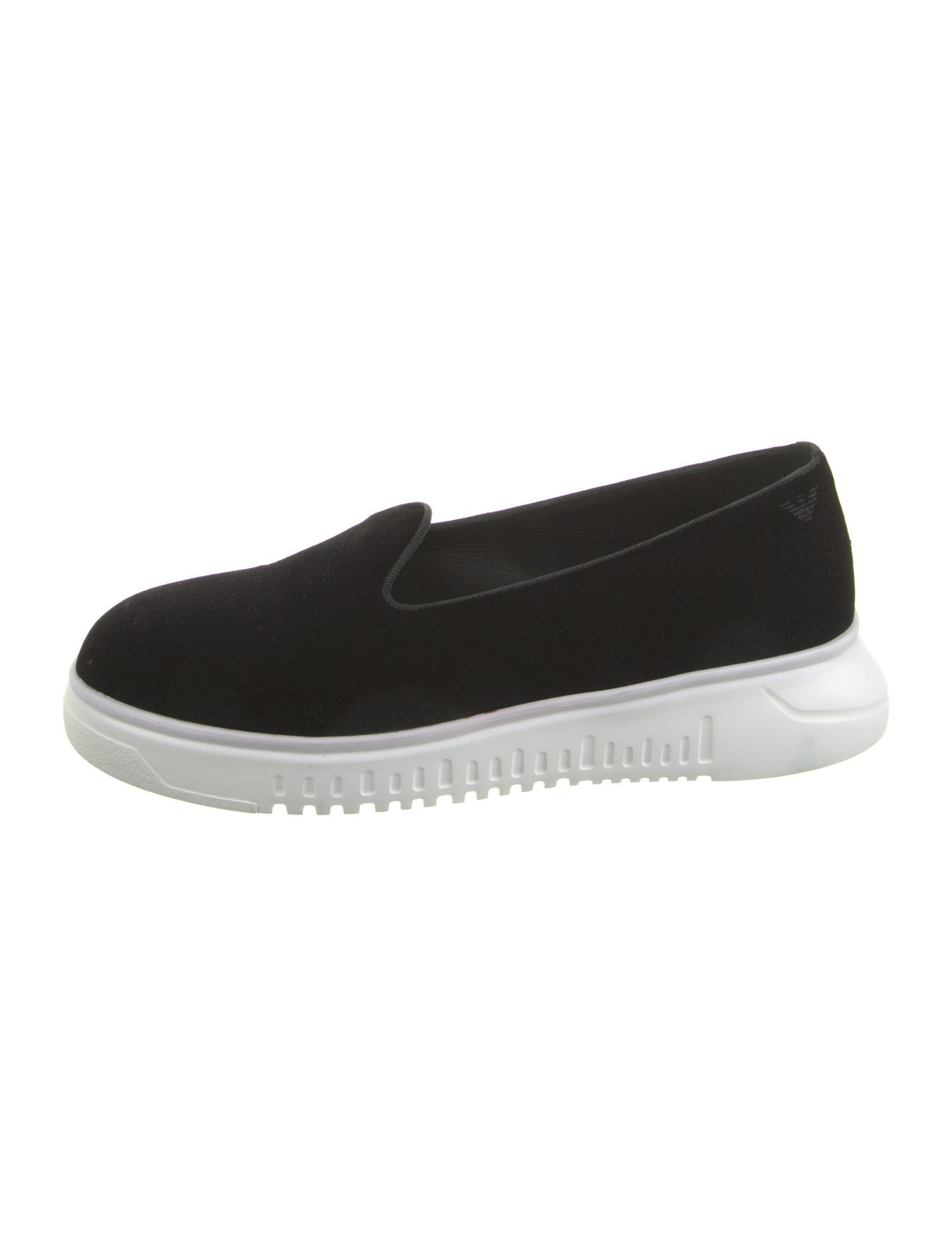 Giorgio Armani Suede Loafer Sneakers