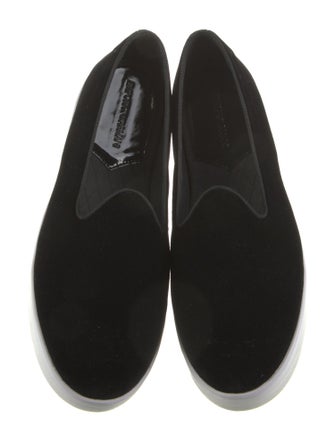 Giorgio Armani Suede Loafer Sneakers