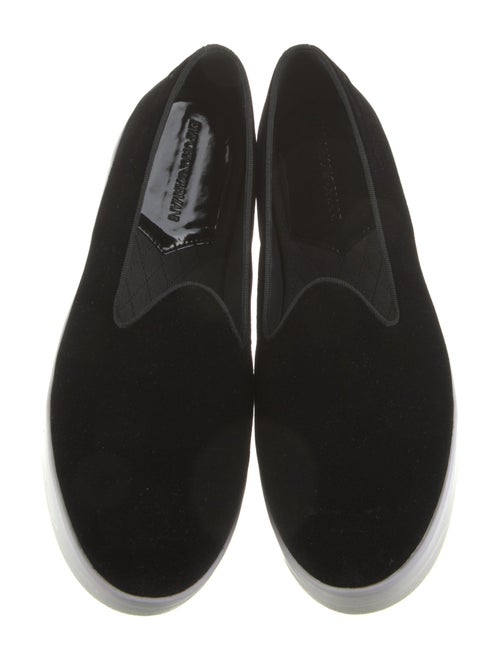 Giorgio Armani Suede Loafer Sneakers