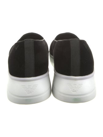 Giorgio Armani Suede Loafer Sneakers