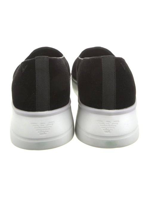 Giorgio Armani Suede Loafer Sneakers