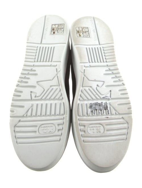Giorgio Armani Suede Loafer Sneakers