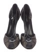 Giorgio Armani Mesh Accents D'Orsay Pumps