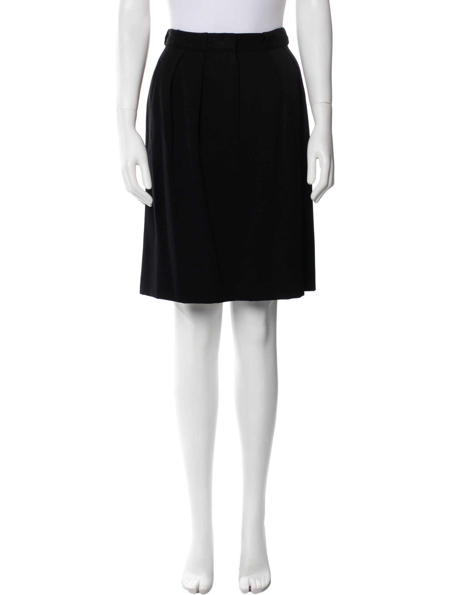 Giorgio Armani Wool Knee-Length Skirt