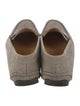 Giorgio Armani Embossed Leather Loafers