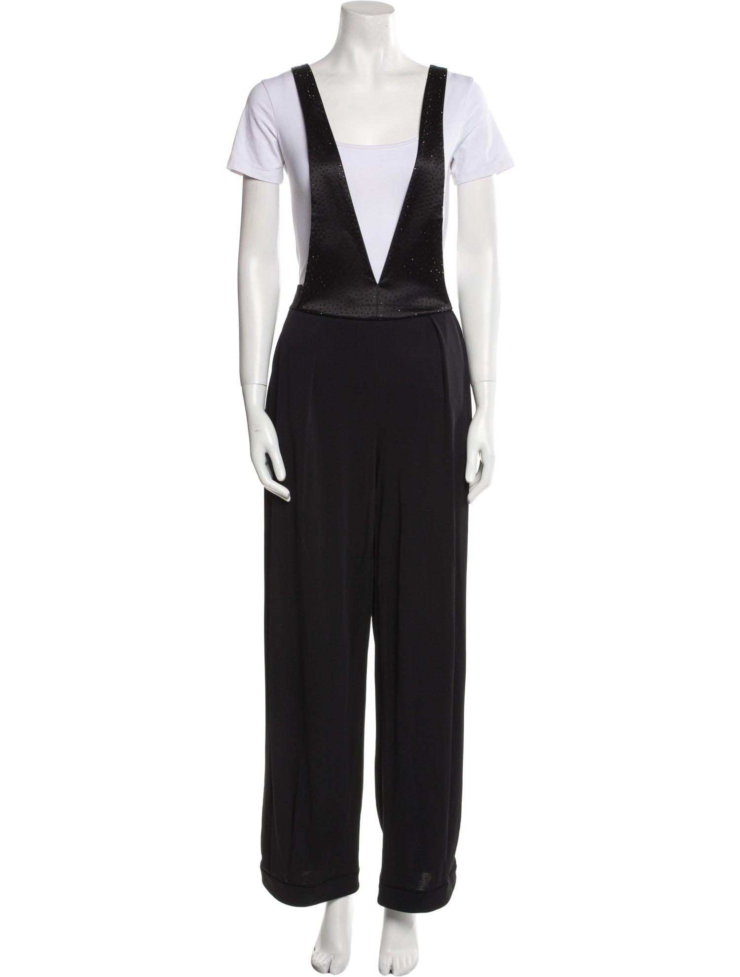 Giorgio Armani Plunge Neckline Jumpsuit w/ Tags