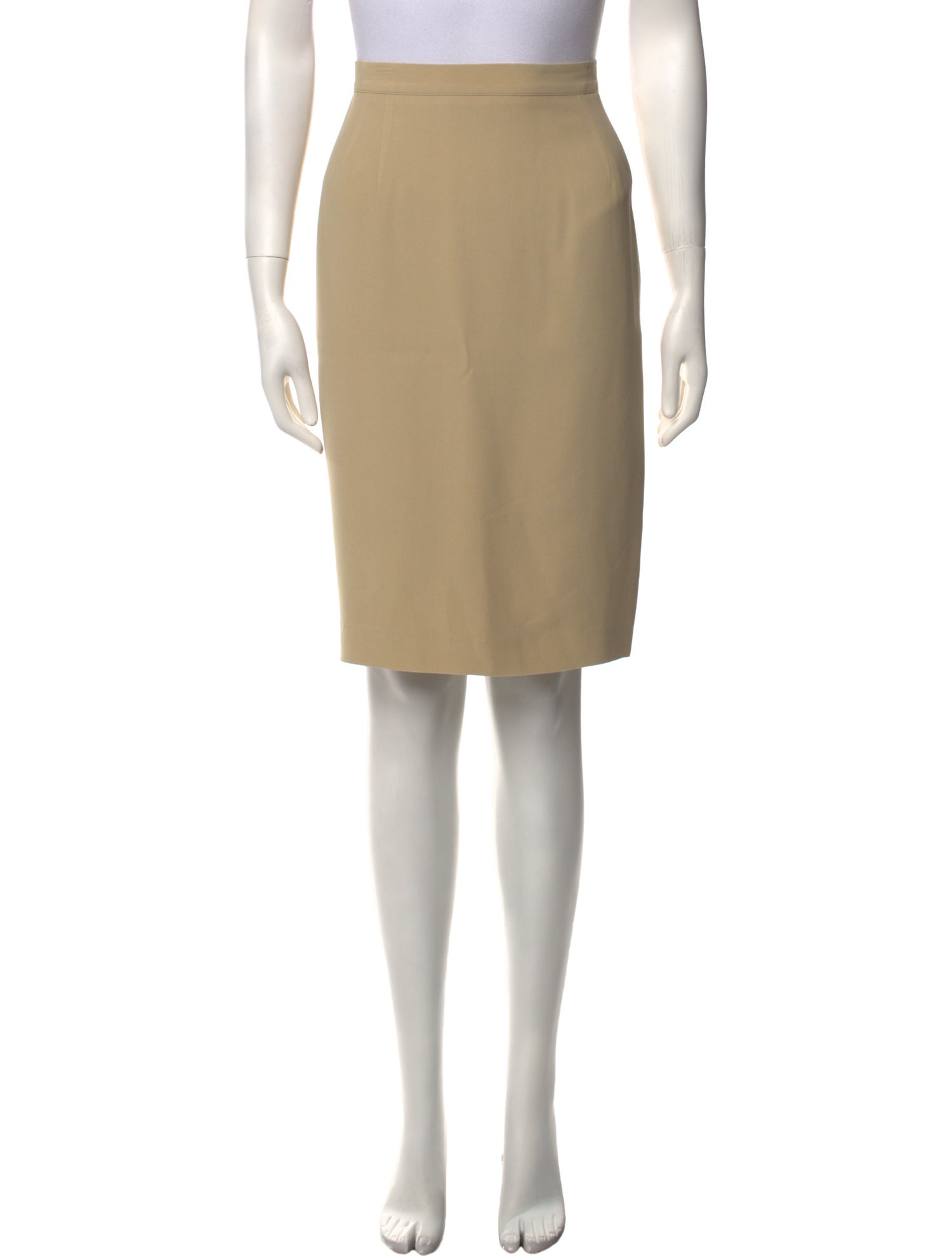 Giorgio Armani Ruffle Embellishment Knee-Length Skirt