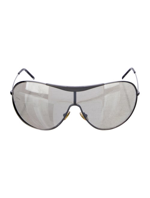 Giorgio Armani Shield Mirrored Sunglasses