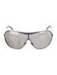 Giorgio Armani Shield Mirrored Sunglasses