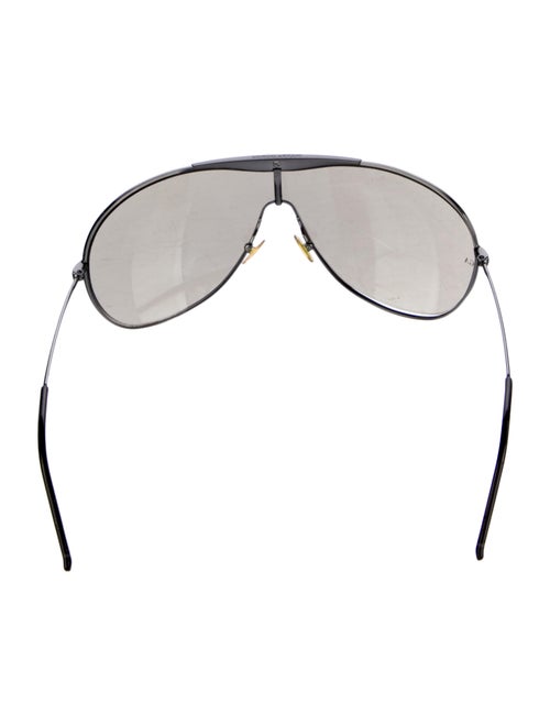 Giorgio Armani Shield Mirrored Sunglasses