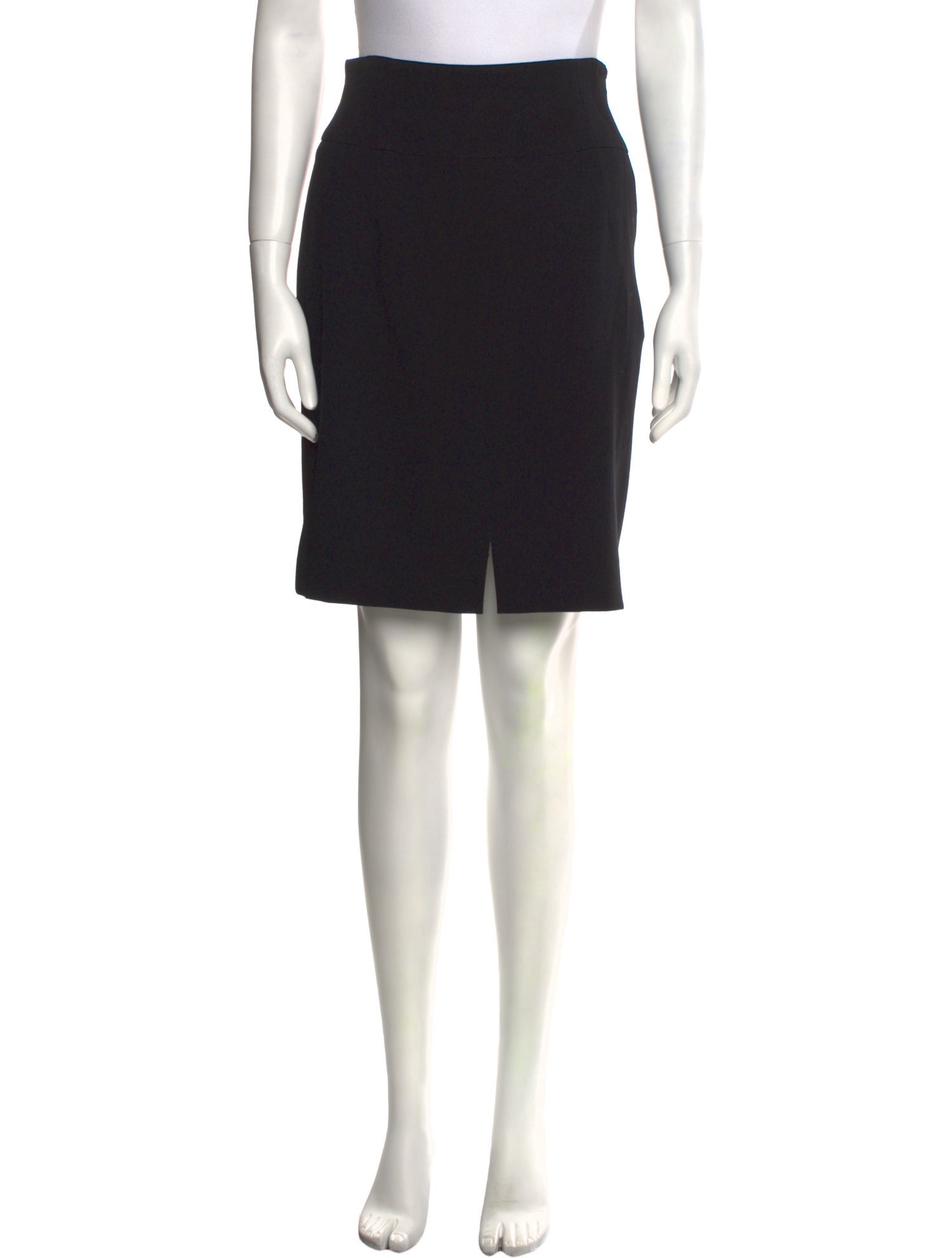Giorgio Armani Pleated Accents Knee-Length Skirt
