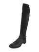 Giorgio Armani Suede Riding Boots