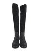 Giorgio Armani Suede Riding Boots