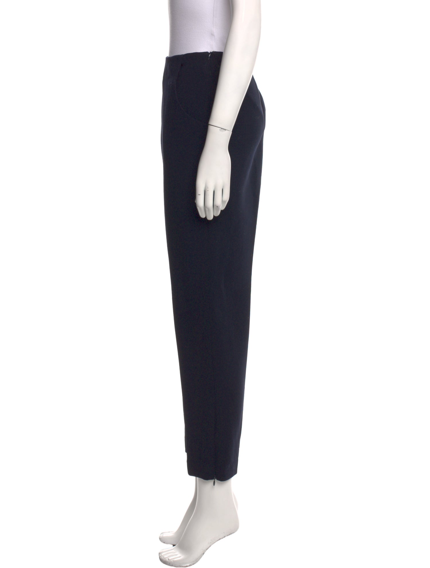 Giorgio Armani Virgin Wool Straight Leg Pants