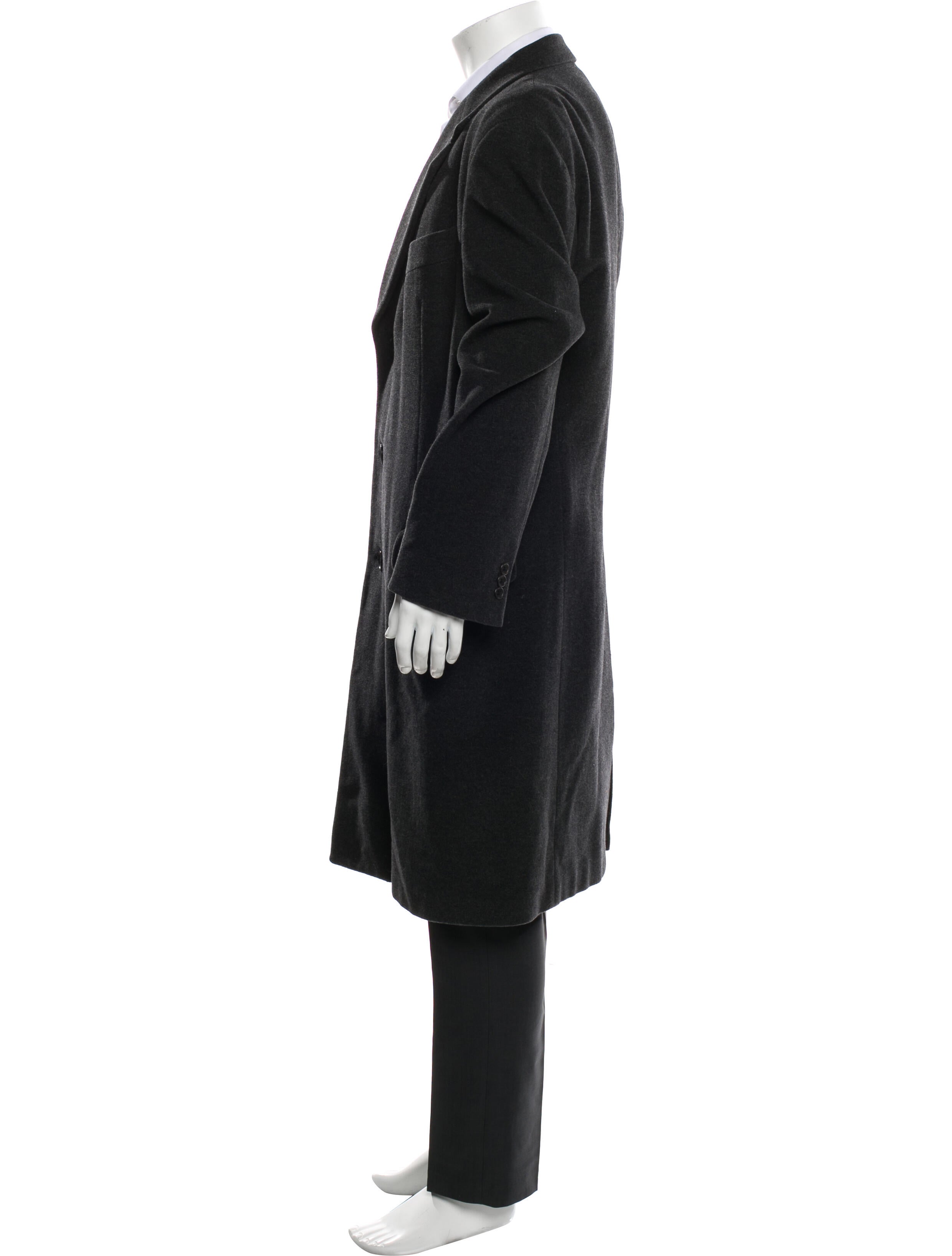 Giorgio Armani Wool Overcoat